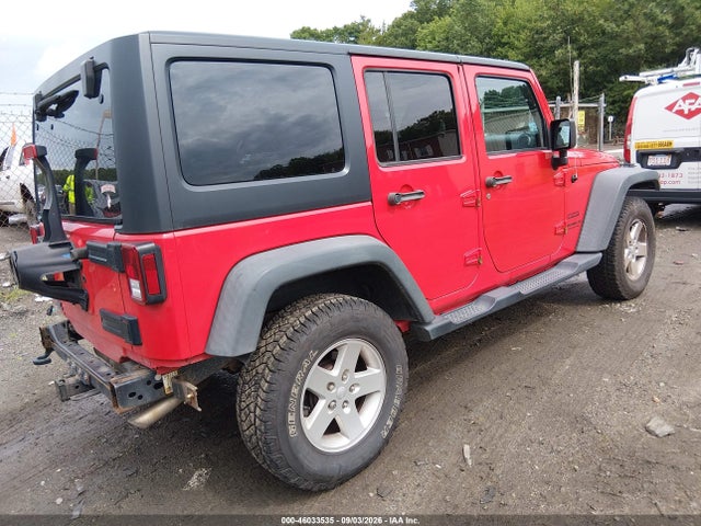 Продажа на аукционе авто 2016 Jeep Wrangler Unlimited Sport, vin: 1C4BJWDG2GL303046, номер лота: 46033535