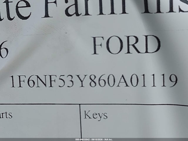 Auction sale of the 2006 Ford F550 Super Duty Stripped Chass, vin: 1F6NF53Y860A01119, lot number: 46033542