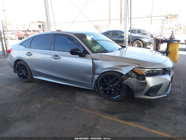 46033562 :رقم المزاد ، 2HGFE2F57NH566011 vin ، 2022 Honda Civic Sport مزاد بيع