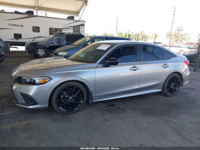 46033562 :رقم المزاد ، 2HGFE2F57NH566011 vin ، 2022 Honda Civic Sport مزاد بيع