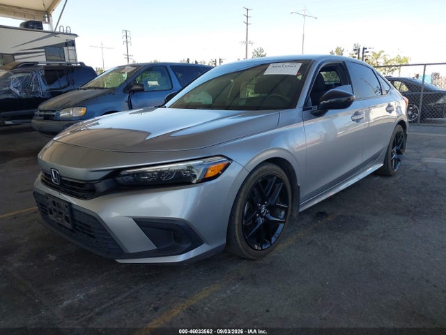 46033562 :رقم المزاد ، 2HGFE2F57NH566011 vin ، 2022 Honda Civic Sport مزاد بيع