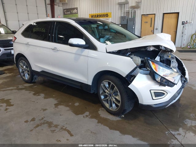 2017 Ford Edge Titanium მანქანა იყიდება აუქციონზე, vin: 2FMPK4K80HBC26922, აუქციონის ნომერი: 46033586