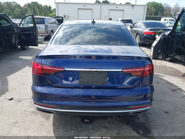 2024 Audi A4 Premium 45 Tfsi S Line Quattro S Tronic მანქანა იყიდება აუქციონზე, vin: WAUDAAF4XRN007730, აუქციონის ნომერი: 46033641