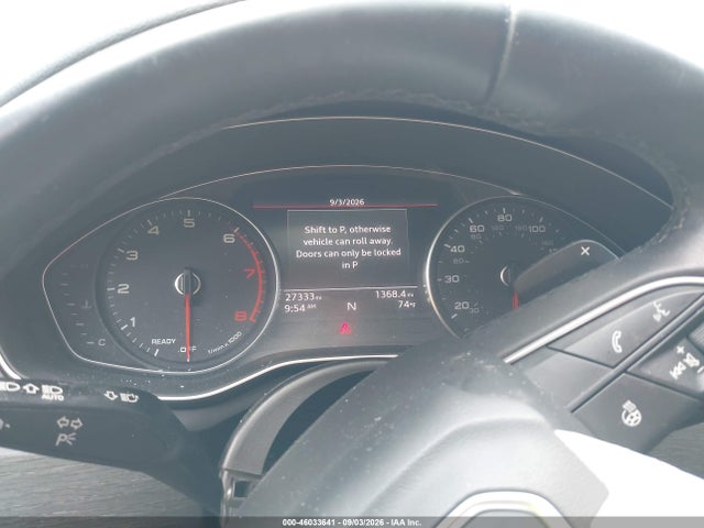 2024 Audi A4 Premium 45 Tfsi S Line Quattro S Tronic მანქანა იყიდება აუქციონზე, vin: WAUDAAF4XRN007730, აუქციონის ნომერი: 46033641