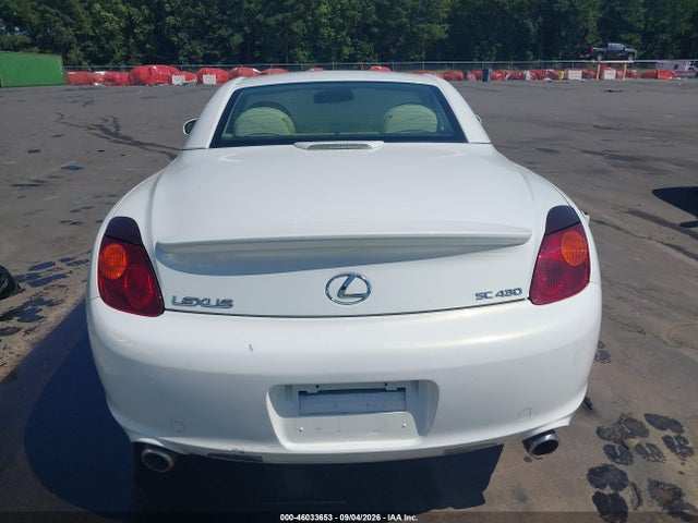 46033653 :رقم المزاد ، JTHFN48Y430046866 vin ، 2003 Lexus Sc 430 مزاد بيع