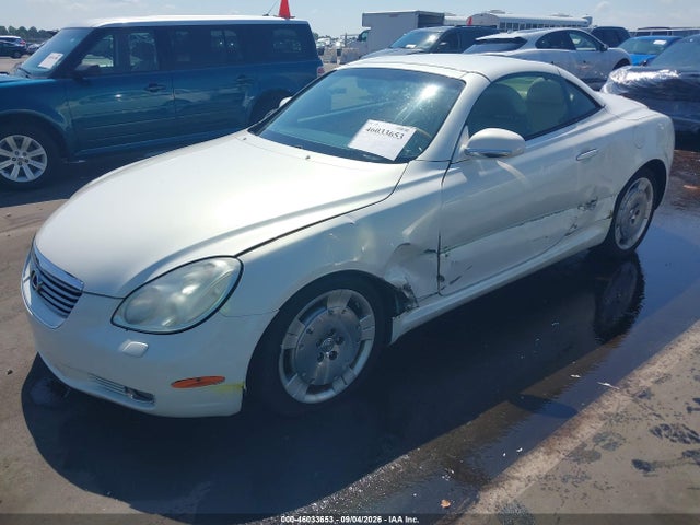 46033653 :رقم المزاد ، JTHFN48Y430046866 vin ، 2003 Lexus Sc 430 مزاد بيع