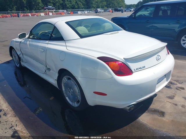 46033653 :رقم المزاد ، JTHFN48Y430046866 vin ، 2003 Lexus Sc 430 مزاد بيع