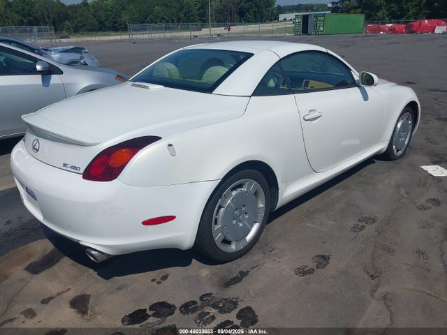 46033653 :رقم المزاد ، JTHFN48Y430046866 vin ، 2003 Lexus Sc 430 مزاد بيع