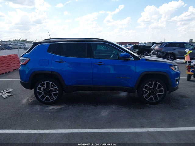 Продаж на аукціоні авто 2017 Jeep New Compass Limited 4x4, vin: 3C4NJDCB7HT631592, номер лоту: 46033716