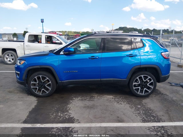 Продаж на аукціоні авто 2017 Jeep New Compass Limited 4x4, vin: 3C4NJDCB7HT631592, номер лоту: 46033716
