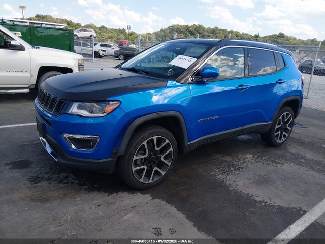 Продаж на аукціоні авто 2017 Jeep New Compass Limited 4x4, vin: 3C4NJDCB7HT631592, номер лоту: 46033716