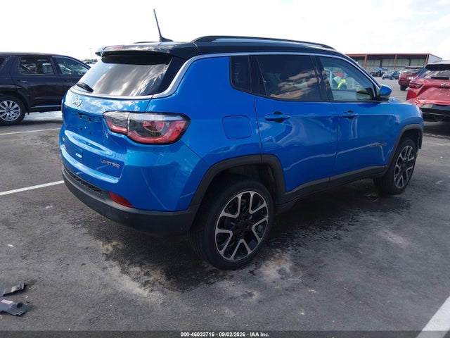 Продаж на аукціоні авто 2017 Jeep New Compass Limited 4x4, vin: 3C4NJDCB7HT631592, номер лоту: 46033716