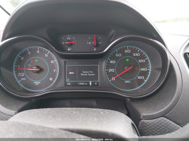 2017 Chevrolet Cruze Lt Auto მანქანა იყიდება აუქციონზე, vin: 1G1BE5SM0H7161631, აუქციონის ნომერი: 46033731