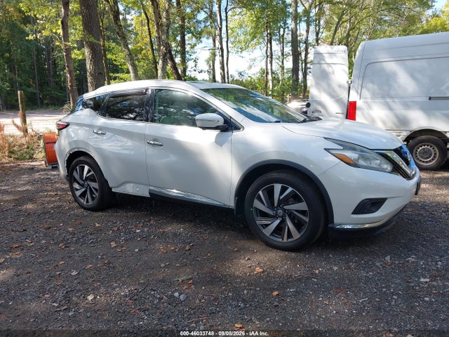 2015 Nissan Murano Platinum მანქანა იყიდება აუქციონზე, vin: 5N1AZ2MH4FN229245, აუქციონის ნომერი: 46033748
