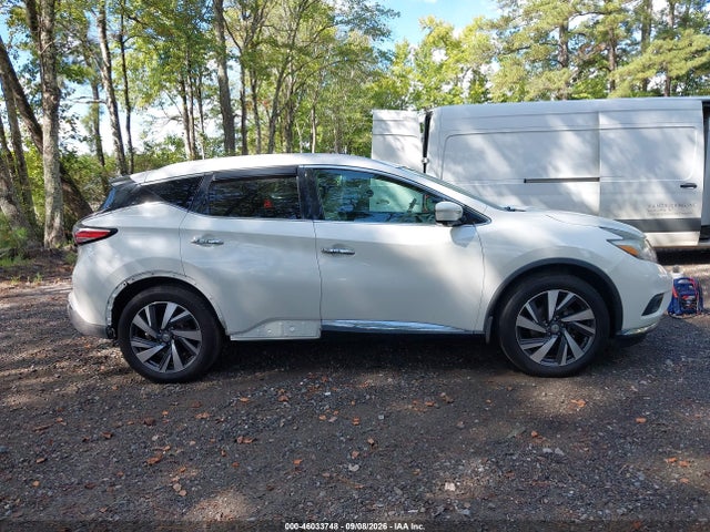 2015 Nissan Murano Platinum მანქანა იყიდება აუქციონზე, vin: 5N1AZ2MH4FN229245, აუქციონის ნომერი: 46033748