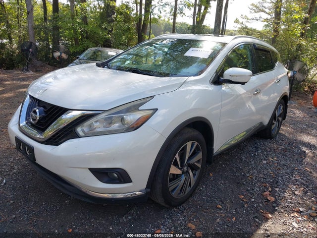 2015 Nissan Murano Platinum მანქანა იყიდება აუქციონზე, vin: 5N1AZ2MH4FN229245, აუქციონის ნომერი: 46033748