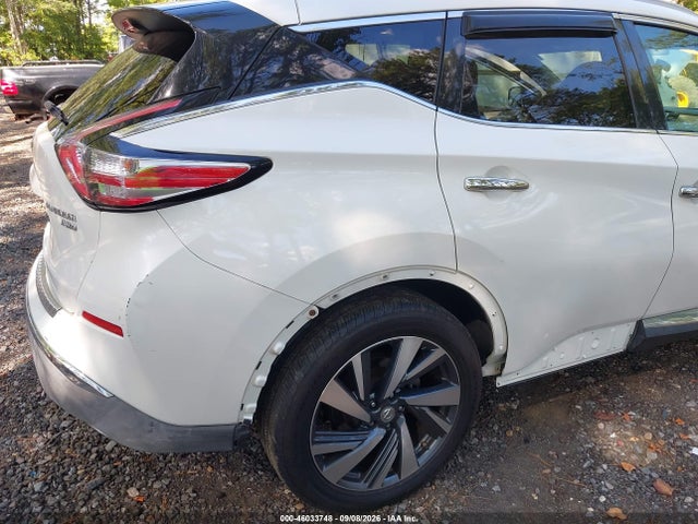 2015 Nissan Murano Platinum მანქანა იყიდება აუქციონზე, vin: 5N1AZ2MH4FN229245, აუქციონის ნომერი: 46033748