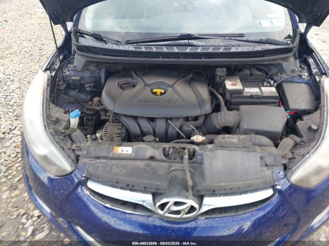 2013 Hyundai Elantra Gls მანქანა იყიდება აუქციონზე, vin: 5NPDH4AE6DH355100, აუქციონის ნომერი: 46033809