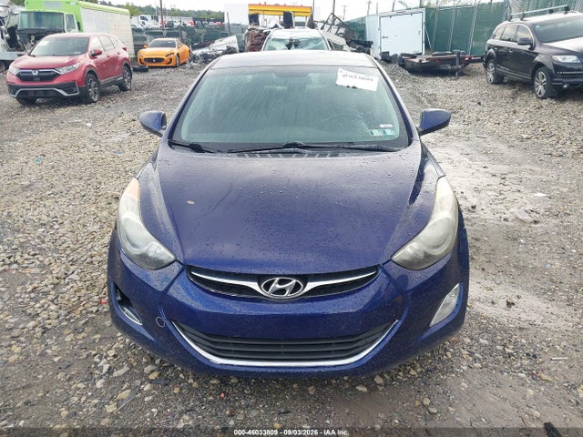 2013 Hyundai Elantra Gls მანქანა იყიდება აუქციონზე, vin: 5NPDH4AE6DH355100, აუქციონის ნომერი: 46033809