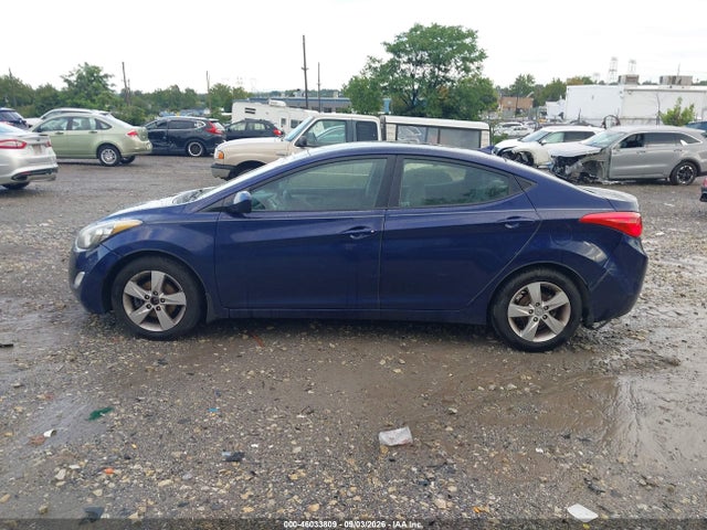 2013 Hyundai Elantra Gls მანქანა იყიდება აუქციონზე, vin: 5NPDH4AE6DH355100, აუქციონის ნომერი: 46033809