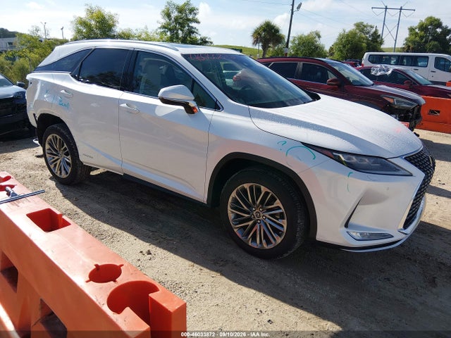 Продажа на аукционе авто 2022 Lexus Rx 450hl Luxury, vin: JTJJGKFA4N2028873, номер лота: 46033872