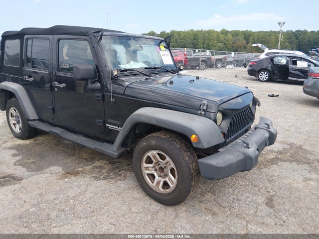 46033875 :رقم المزاد ، 1J4BB3H14AL214467 vin ، 2010 Jeep Wrangler Unlimited Sport مزاد بيع