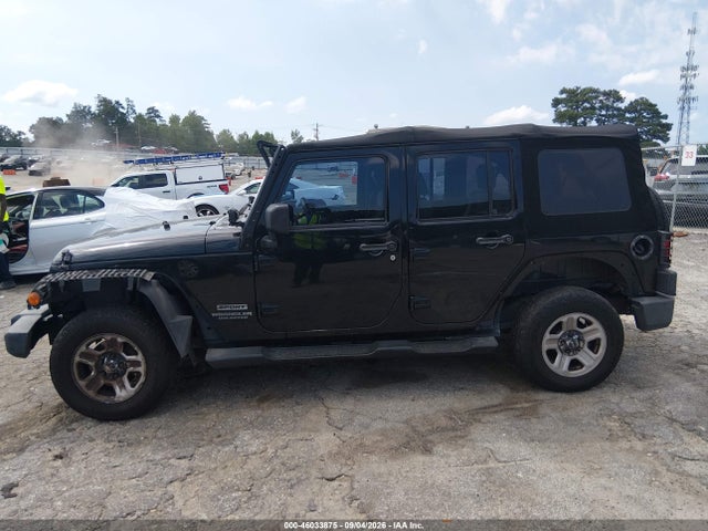 46033875 :رقم المزاد ، 1J4BB3H14AL214467 vin ، 2010 Jeep Wrangler Unlimited Sport مزاد بيع