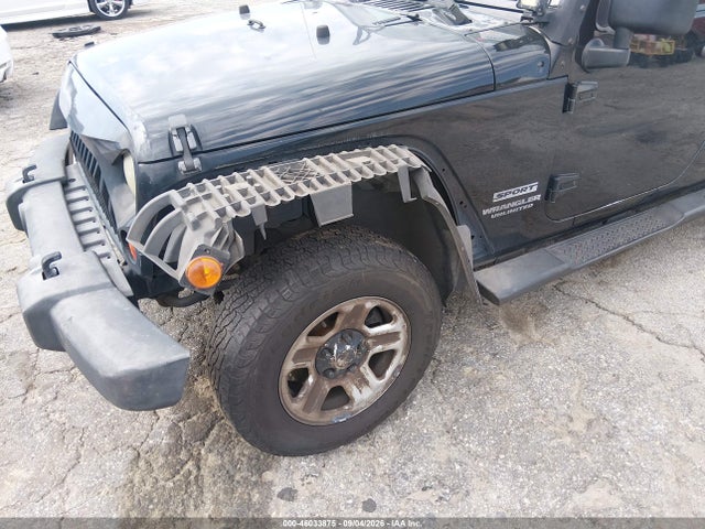 46033875 :رقم المزاد ، 1J4BB3H14AL214467 vin ، 2010 Jeep Wrangler Unlimited Sport مزاد بيع