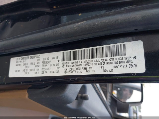 Aukcja sprzedaży 2012 Jeep Liberty Limited Edition, vin: 1C4PJLCKXCW121968, numer aukcji: 46033904