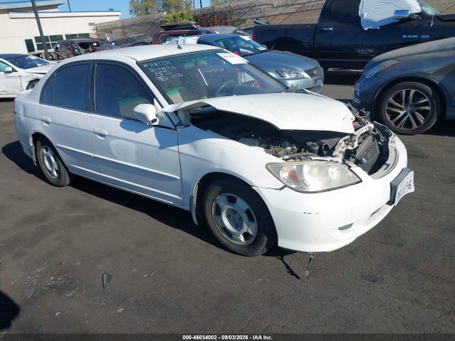 Продаж на аукціоні авто 2005 Honda Civic Hybrid, vin: JHMES96605S014801, номер лоту: 46034002