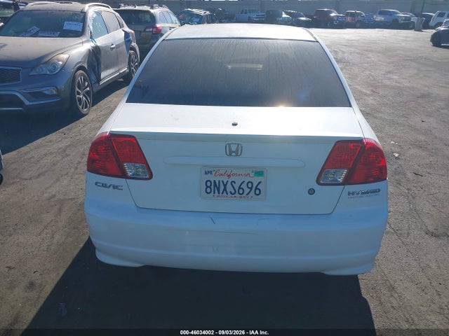 Продажа на аукционе авто 2005 Honda Civic Hybrid, vin: JHMES96605S014801, номер лота: 46034002