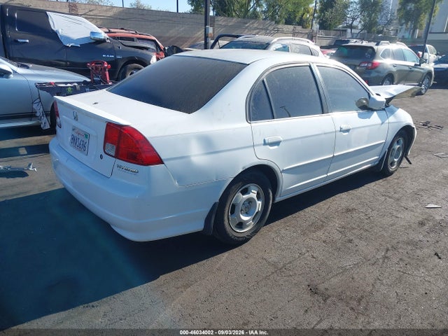 Продажа на аукционе авто 2005 Honda Civic Hybrid, vin: JHMES96605S014801, номер лота: 46034002