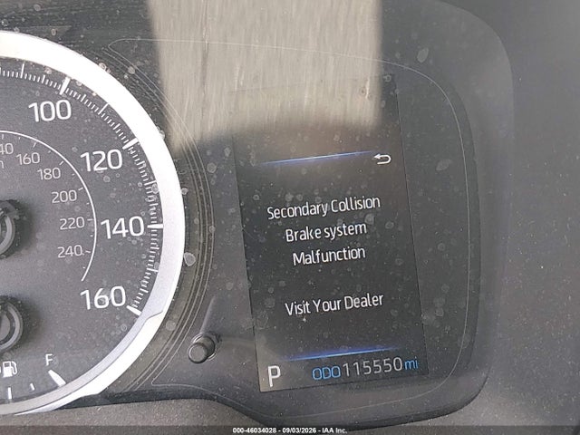 46034028 :رقم المزاد ، JTDEPMAE4MJ177637 vin ، 2021 Toyota Corolla Le مزاد بيع
