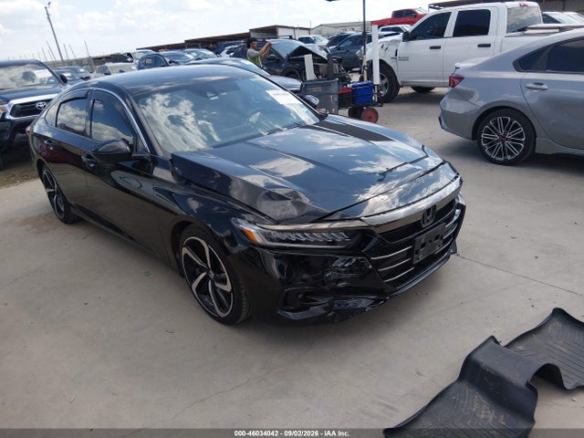 Auction sale of the 2021 Honda Accord Sport Special Edition, vin: 1HGCV1F43MA074108, lot number: 46034042
