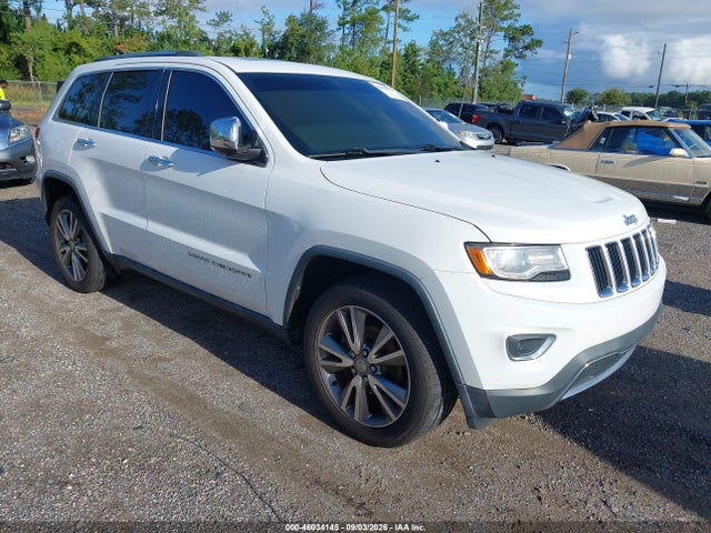 Продажа на аукционе авто 2014 Jeep Grand Cherokee Limited, vin: 1C4RJEBG6EC555634, номер лота: 46034145
