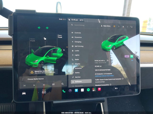 Продажа на аукционе авто 2018 Tesla Model 3 Long Range/mid Range, vin: 5YJ3E1EA8JF157669, номер лота: 46034160