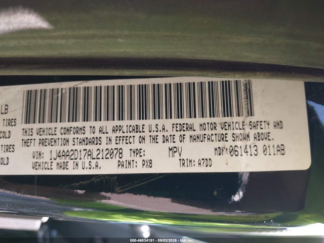 Aukcja sprzedaży 2010 Jeep Wrangler Sport, vin: 1J4AA2D17AL212078, numer aukcji: 46034191