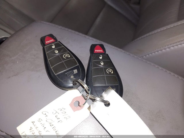 2012 Jeep Grand Cherokee Laredo მანქანა იყიდება აუქციონზე, vin: 1C4RJFAG4CC123385, აუქციონის ნომერი: 46034225