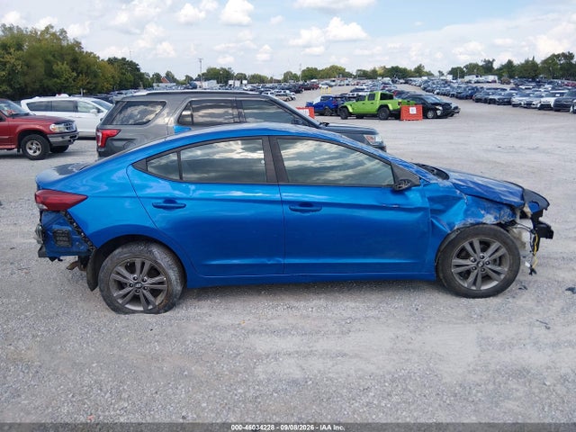 Продажа на аукционе авто 2018 Hyundai Elantra Sel, vin: 5NPD84LF6JH393489, номер лота: 46034228