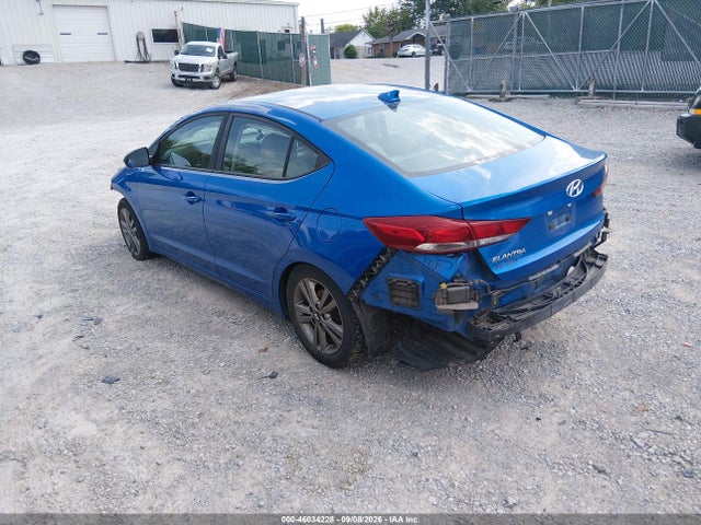 Продажа на аукционе авто 2018 Hyundai Elantra Sel, vin: 5NPD84LF6JH393489, номер лота: 46034228