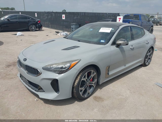 2018 Kia Stinger Gt2 მანქანა იყიდება აუქციონზე, vin: KNAE55LC0J6013627, აუქციონის ნომერი: 46034268