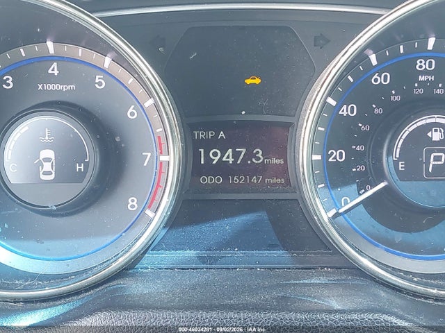 2011 Hyundai Sonata Gls მანქანა იყიდება აუქციონზე, vin: 5NPEB4AC0BH197161, აუქციონის ნომერი: 46034281