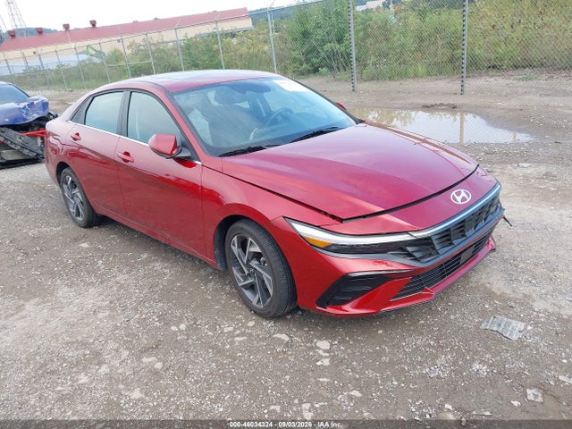 Aukcja sprzedaży 2025 Hyundai Elantra Limited, vin: KMHLP4DG0SU958232, numer aukcji: 46034324