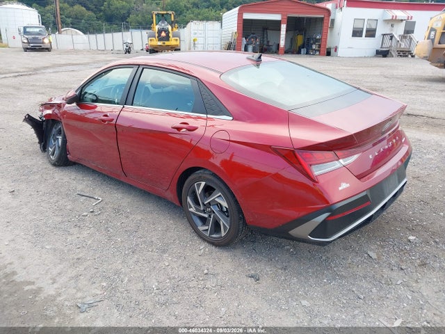 Aukcja sprzedaży 2025 Hyundai Elantra Limited, vin: KMHLP4DG0SU958232, numer aukcji: 46034324