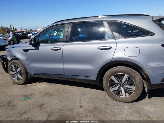 2022 Kia Sorento S მანქანა იყიდება აუქციონზე, vin: 5XYRL4LC7NG109004, აუქციონის ნომერი: 46034343