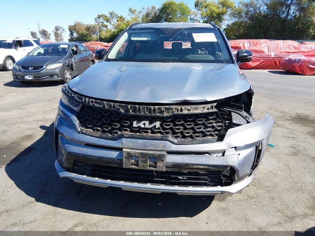 2022 Kia Sorento S მანქანა იყიდება აუქციონზე, vin: 5XYRL4LC7NG109004, აუქციონის ნომერი: 46034343