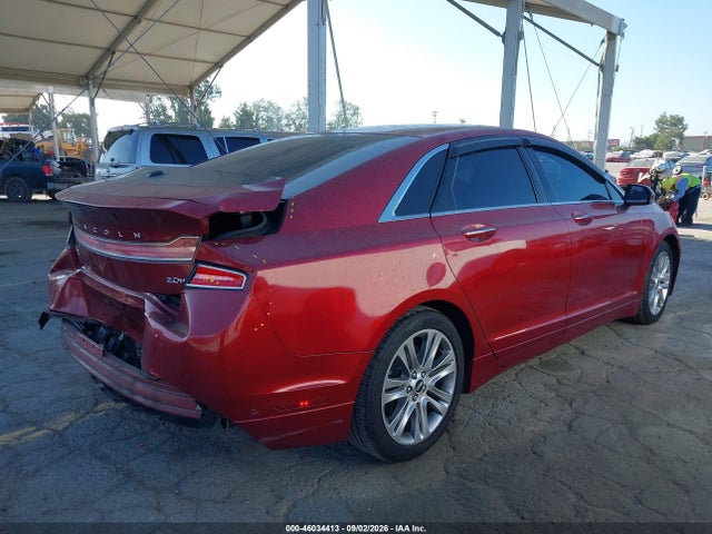 Lincoln MKZ HYBRID 2014 3LN6L2LUXER827812 Image 4