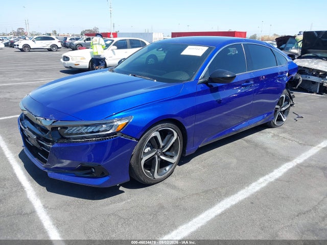2022 Honda Accord Sport Special Edition მანქანა იყიდება აუქციონზე, vin: 1HGCV1F47NA091253, აუქციონის ნომერი: 46034478