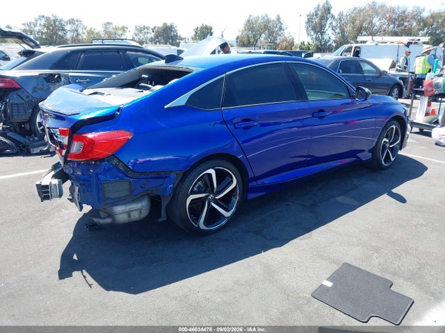 2022 Honda Accord Sport Special Edition მანქანა იყიდება აუქციონზე, vin: 1HGCV1F47NA091253, აუქციონის ნომერი: 46034478