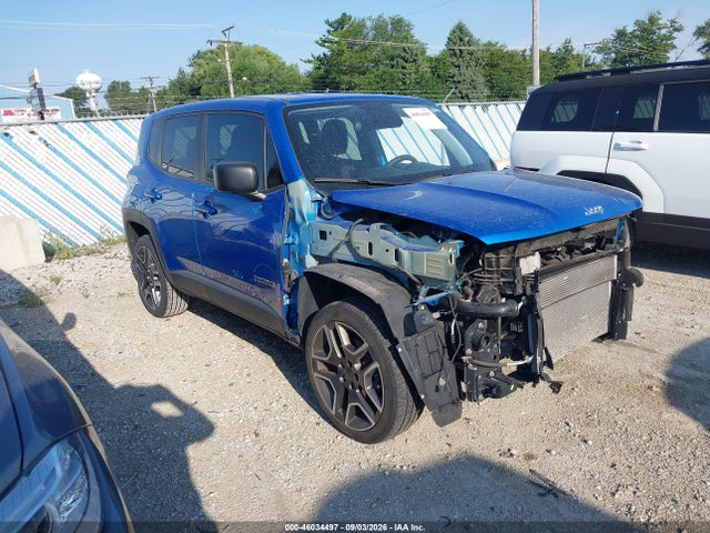 Aukcja sprzedaży 2020 Jeep Renegade Jeepster 4x4, vin: ZACNJBAB9LPL87626, numer aukcji: 46034497